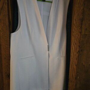 Alfani Long Vest w/magnetic close